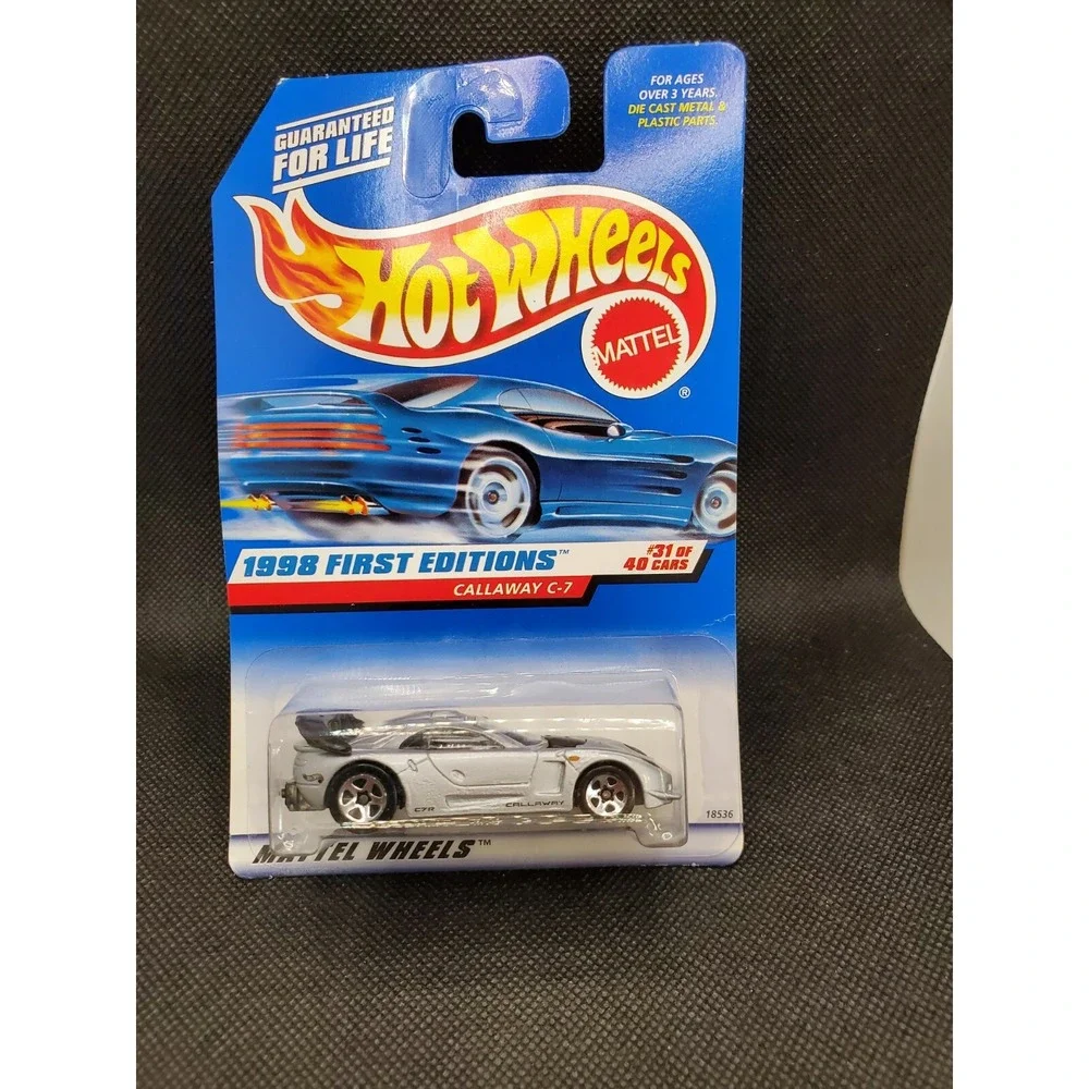 Hot Wheels 1998 First Editions 31/40 - CALLAWAY C-7 - New in Package